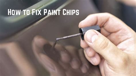 How To Fix Car Paint Chips