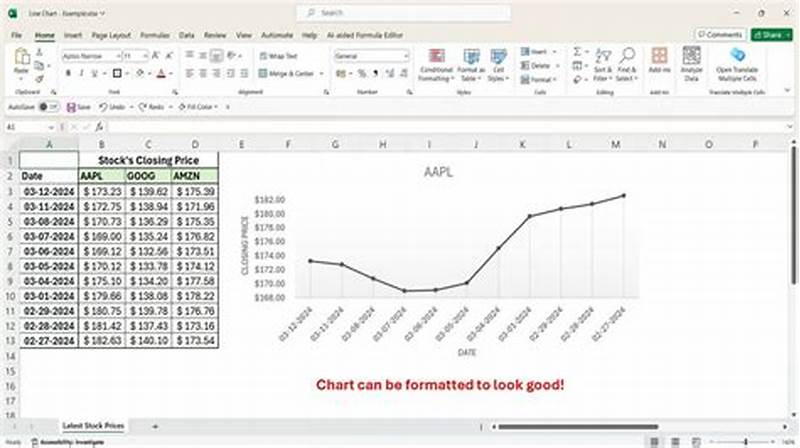 How To Format Line Chart In Excel