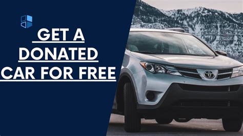 How To Get A Donated Car