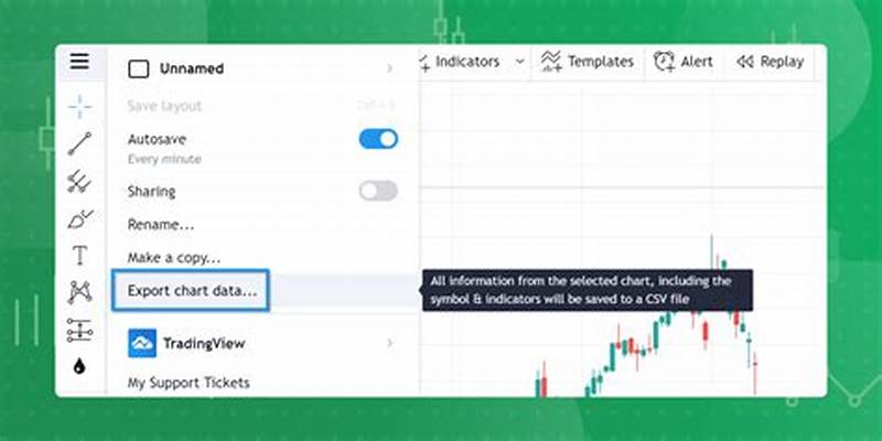 How To Import Chart Data In Tradingview