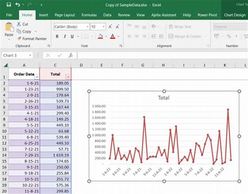 How To Insert Data In Excel Chart