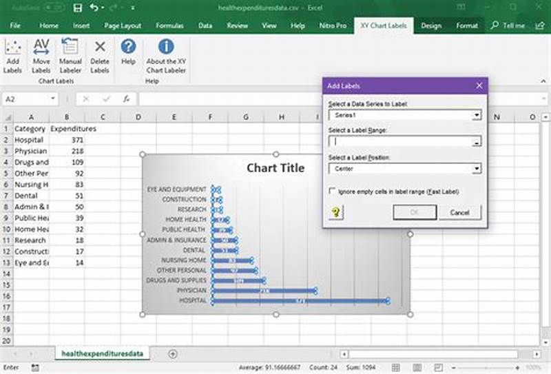 How To Insert Labels In Excel Chart