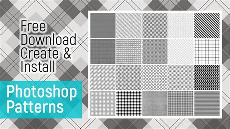How To Install A Pattern In Photoshop