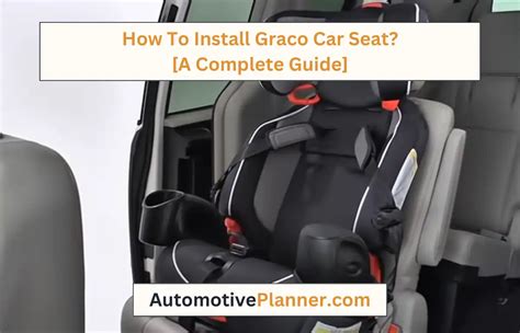 How To Install Graco Car Seat