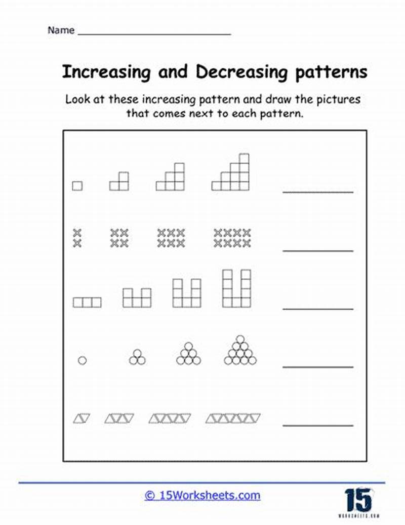 How To Keep Pattern Correct When Increasing