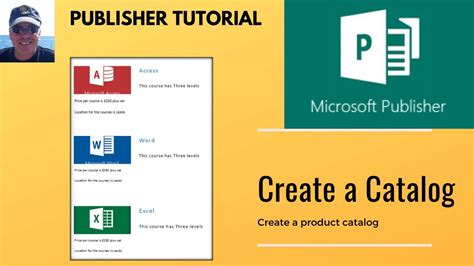 How To Make A Catalog In Publisher 2019