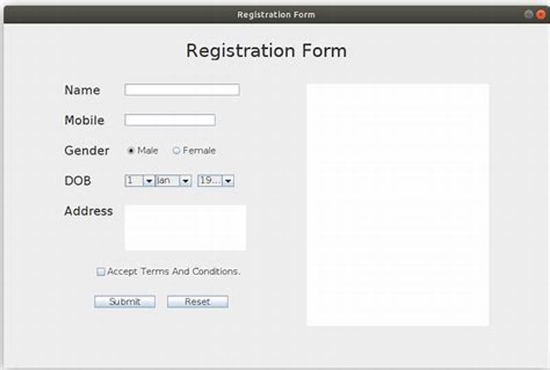 How To Make A Form In Java