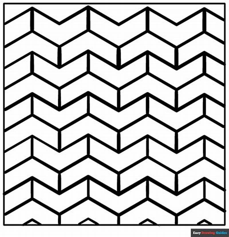 How To Make A Pattern Drawing Coloring Page