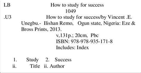 How To Make A Title Card Catalog