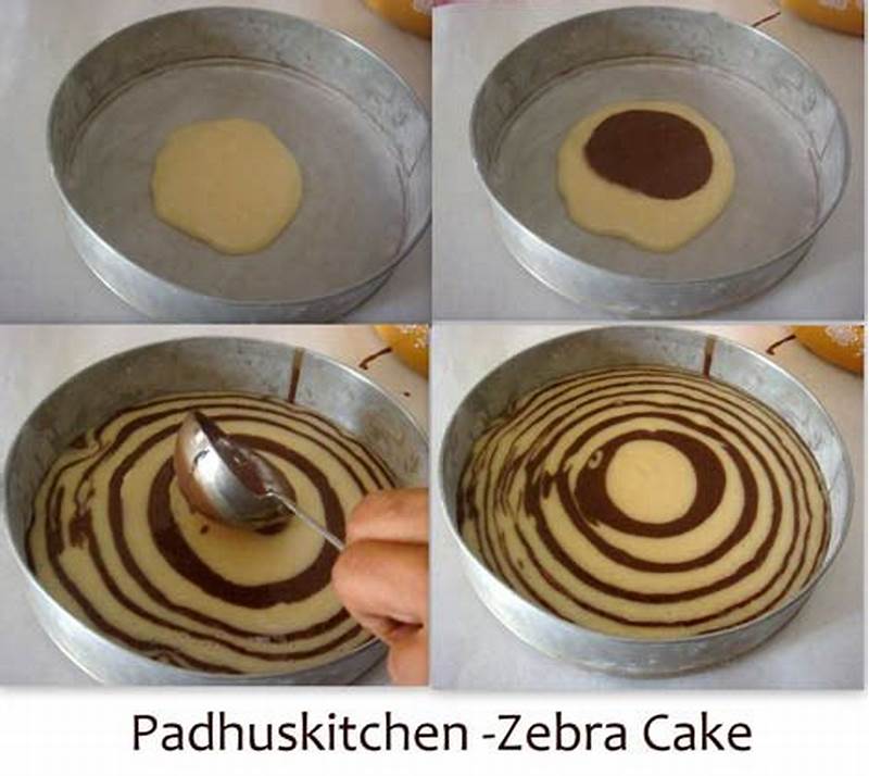 How To Make A Zebra Pattern Cake