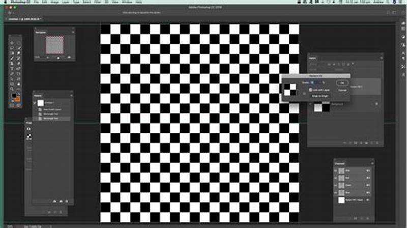 How To Make Checkerboard Pattern In Photoshop