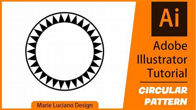 How To Make Circle Pattern In Illustrator