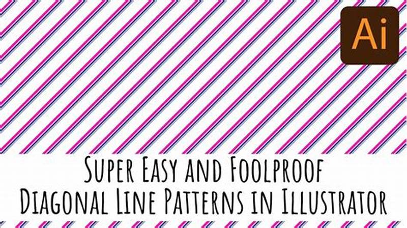 How To Make Diagonal Pattern In Illustrator