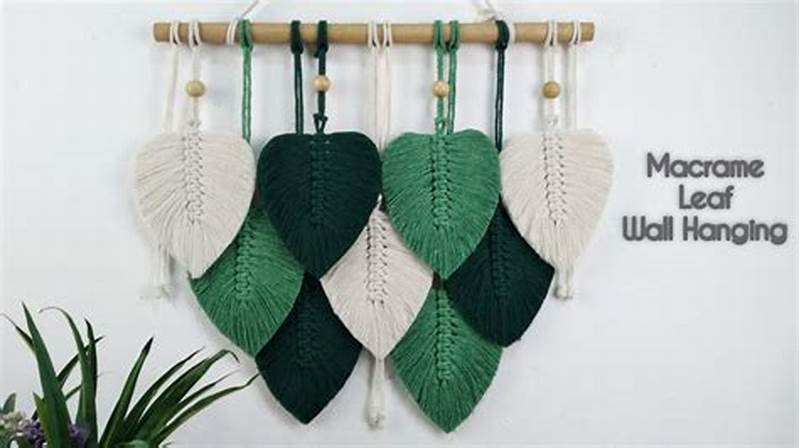 How To Make Macrame Leaf Pattern