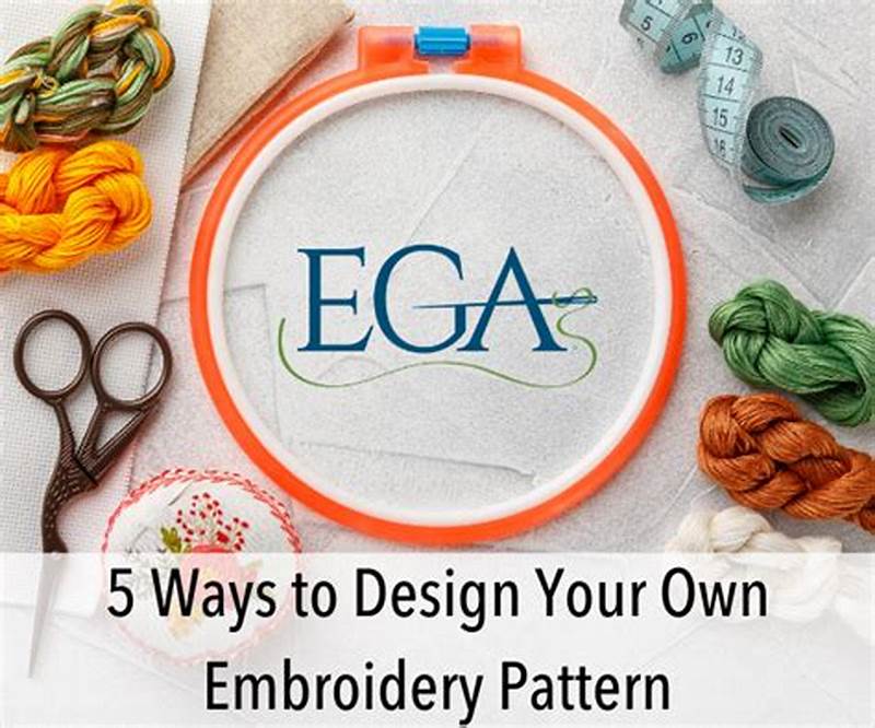 How To Make My Own Embroidery Pattern