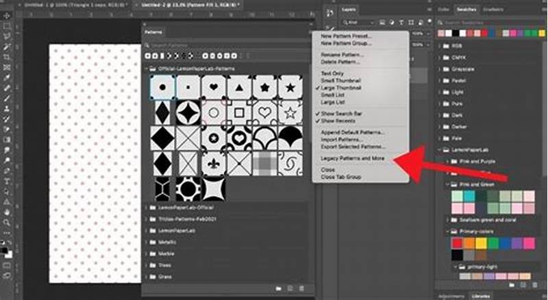 How To Make Pattern Text In Photoshop