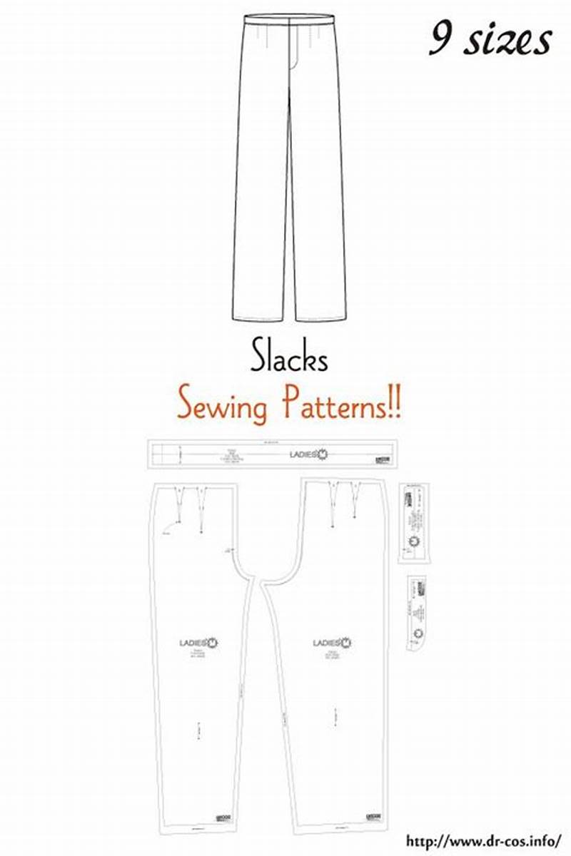 How To Make Slacks Pattern