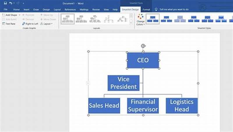 How To Make Structure Chart In Word