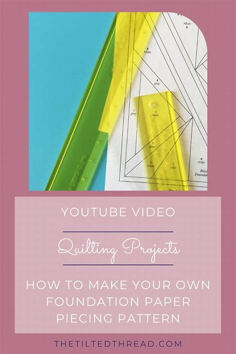 How To Make Your Own Fpp Pattern