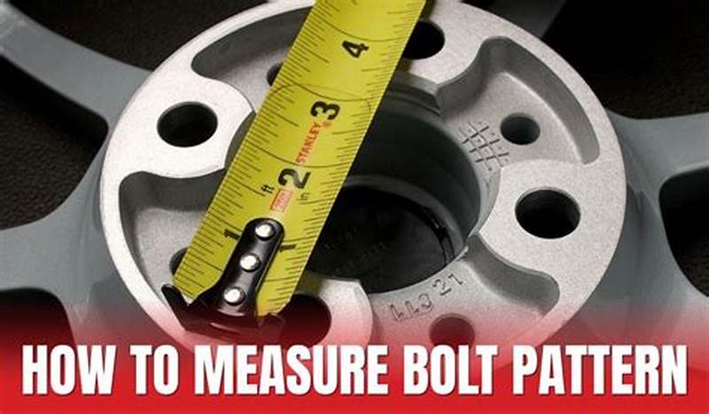 How To Measure Your Bolt Pattern