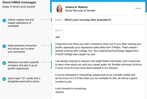 How To Message A Recruiter On Linkedin Template