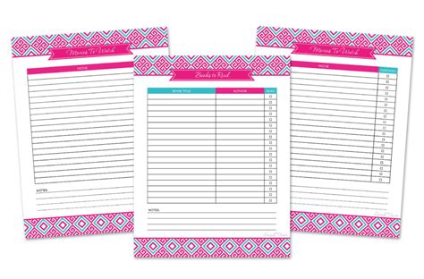 How To Organize Your Own Mini Binder Planner Printables Free