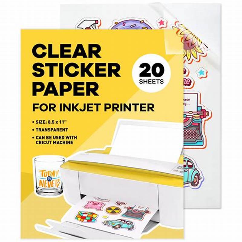How To Print On Printable Sticker Paper