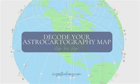 How To Read My Astrocartography Chart