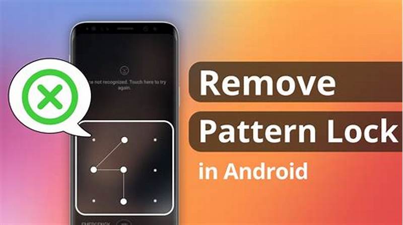 How To Remove Pattern Lock For Apps