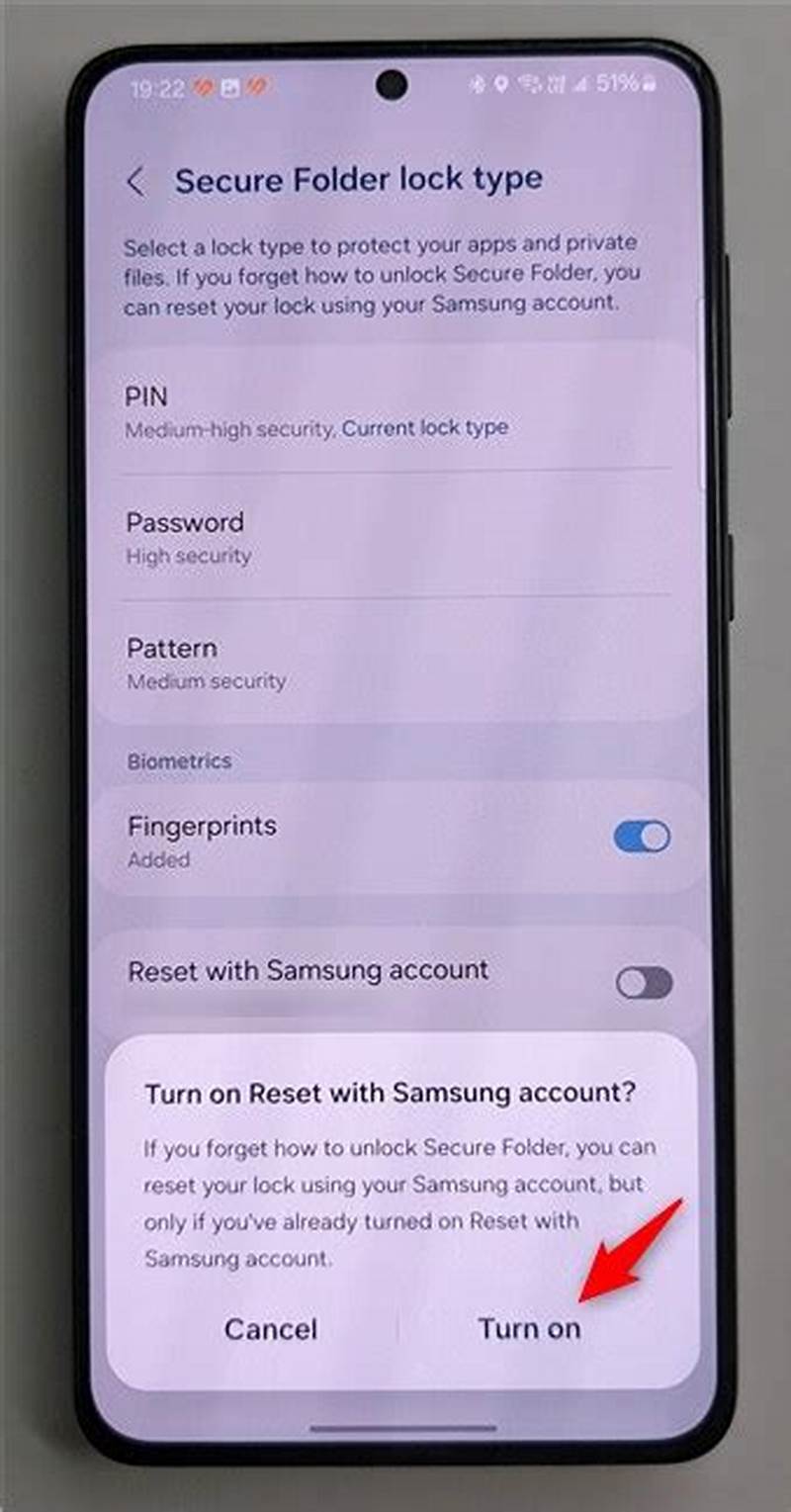 How To Reset Samsung Secure Folder Pattern