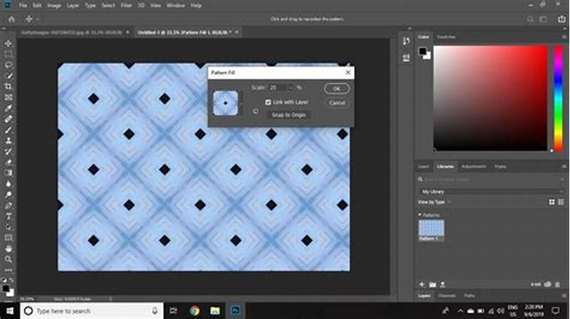 How To Save A Pattern In Photoshop