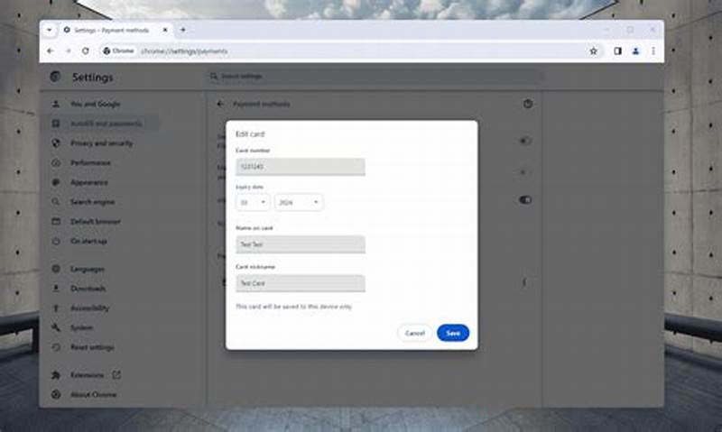 How To Save Form Data In Chrome
