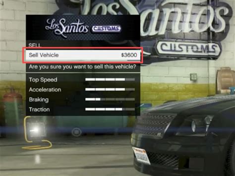 How To Sell Gta 5 Cars
