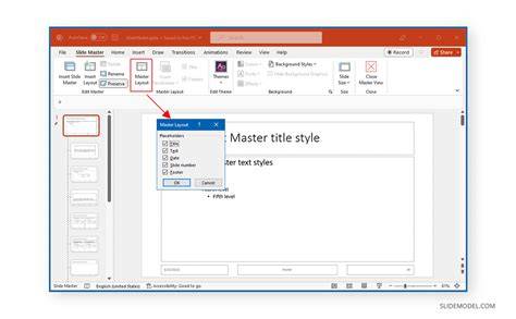 How To Set Up A Master Template In Powerpoint