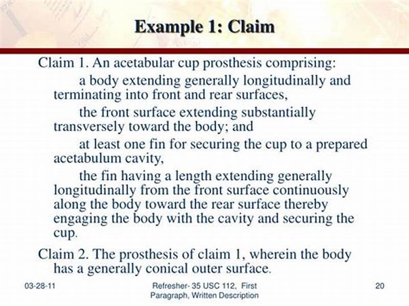How To State A Claim Example