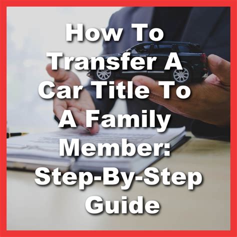 How To Transfer A Car Title