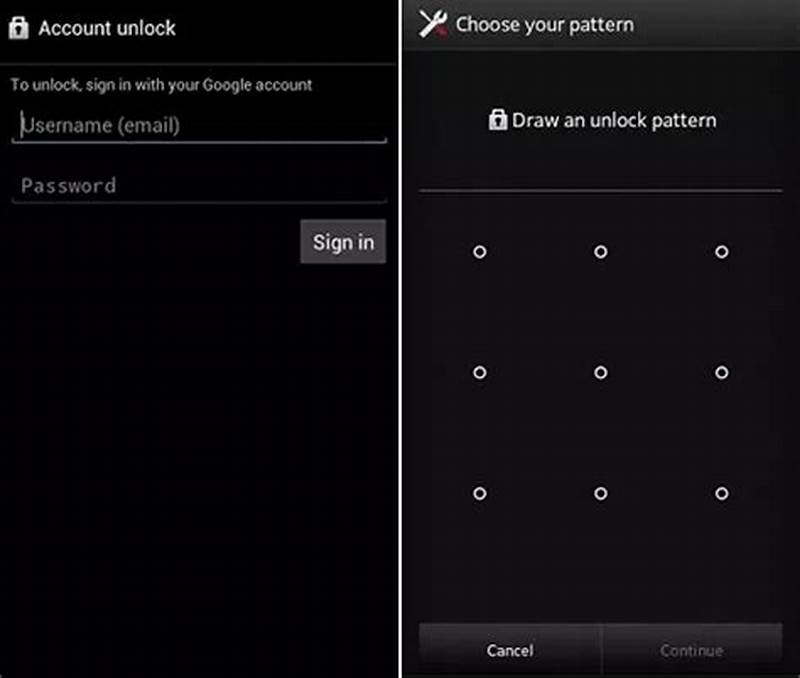 How To Unlock Pattern Password In Android
