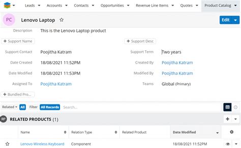 How To Update Prices In Product Catalog Sugarcrm