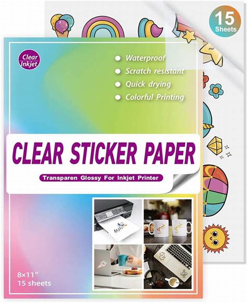 How To Use Printable Clear Sticker Sheets
