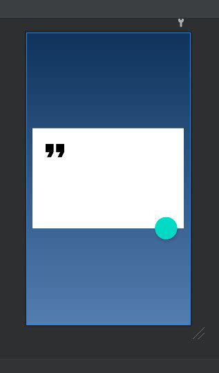 How can I add the new Floating Action Button between two widgetslayouts