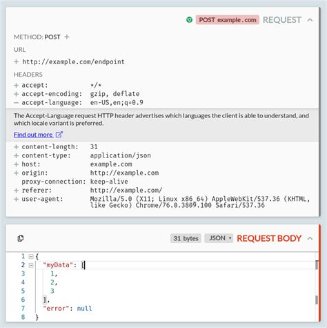 How can I debug a HTTP POST in Chrome