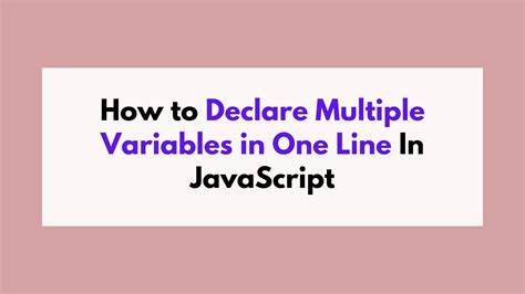 How can I declare and define multiple variables in one line using C