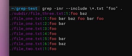 How can I grep recursively but only in files with certain extensions