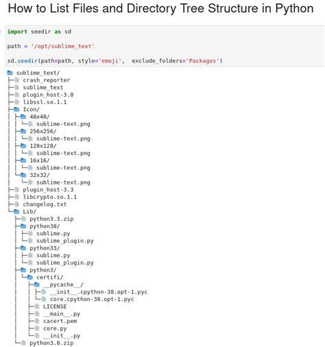 How can I list the contents of a directory in Python