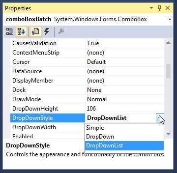 How can I make a ComboBox non-editable in NET