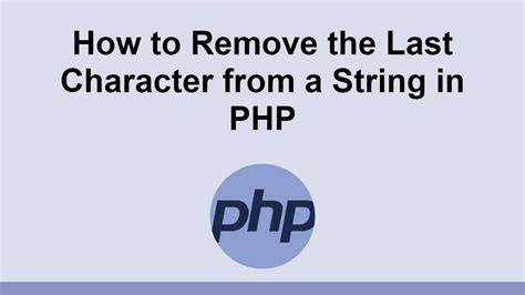 How can I remove part of a string in PHP closed