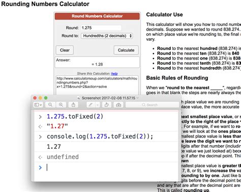 How can I round a number in JavaScript toFixed returns a string