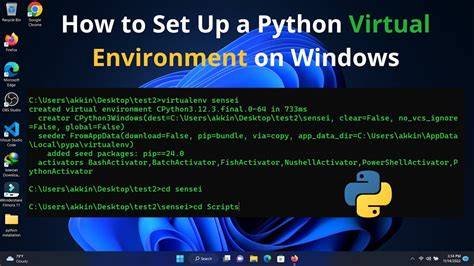 How can I set up a virtual environment for Python in Visual Studio Code