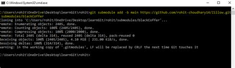 How can I specify a branchtag when adding a Git submodule