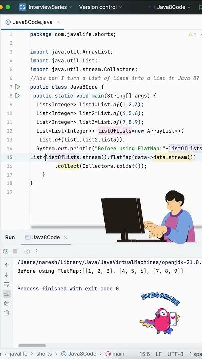 How can I turn a List of Lists into a List in Java 8